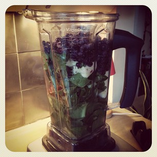 kale and kale smoothie
