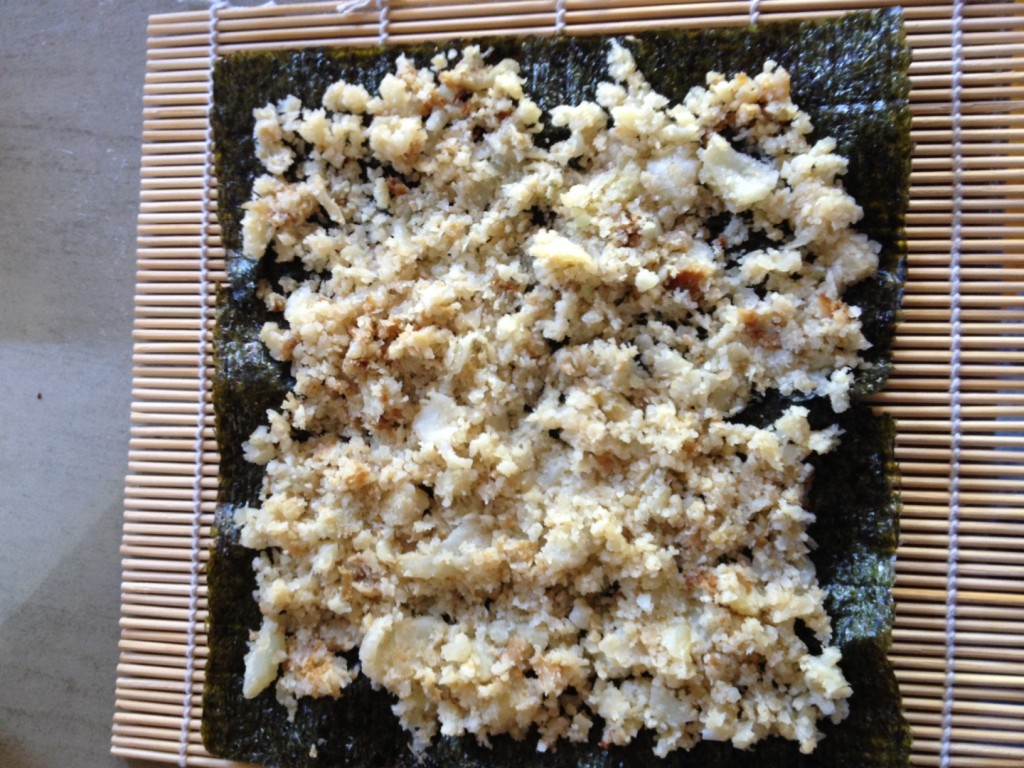 Paleo sushi rice